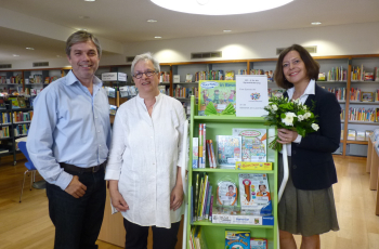 Bücher und Spiele für die Stadtteilbibliothek