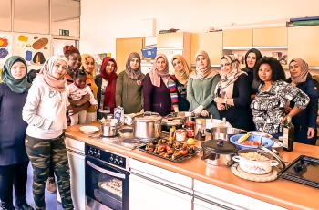 Einblick: Gemeinsames Kochen beim MITsprache Mütter-Treff im Bremen