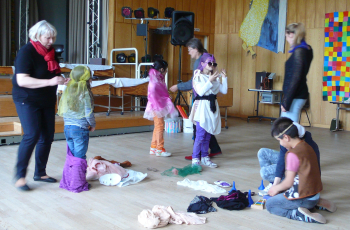 Theaterworkshop für MITsprache-Kinder