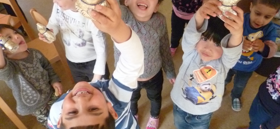 Schokoladenüberraschung zu Ostern