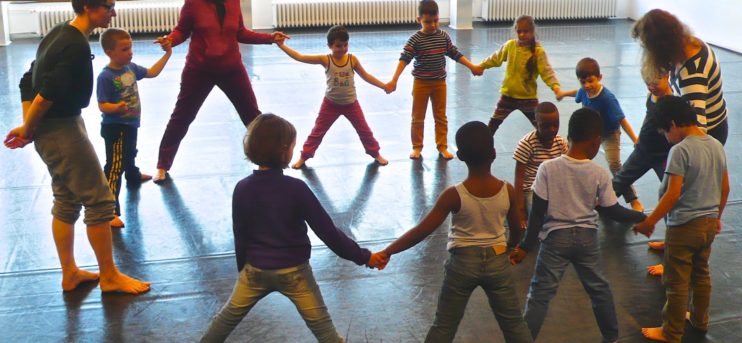 MITsprache-Kinder im Berliner Staatsballett