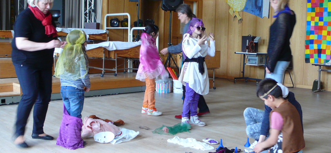 Theaterworkshop für MITsprache-Kinder